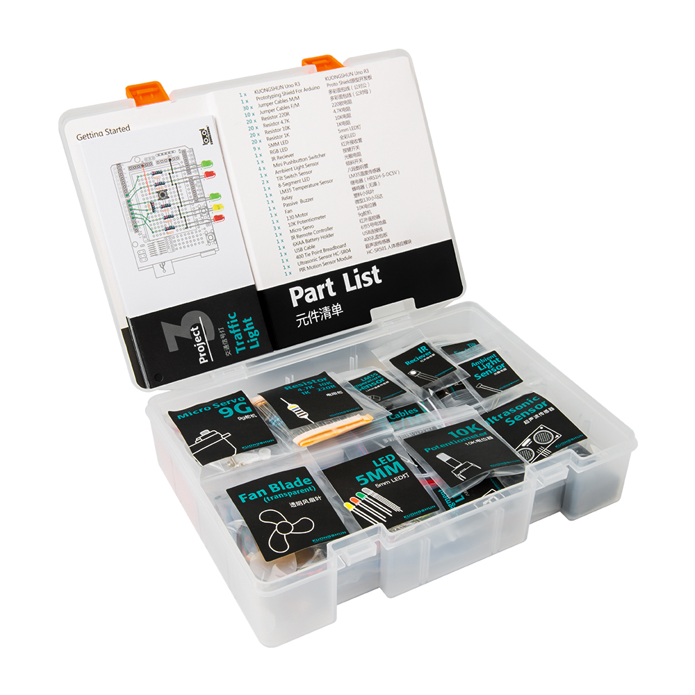 Набор для начинающих Arduino UNO R3 DIP